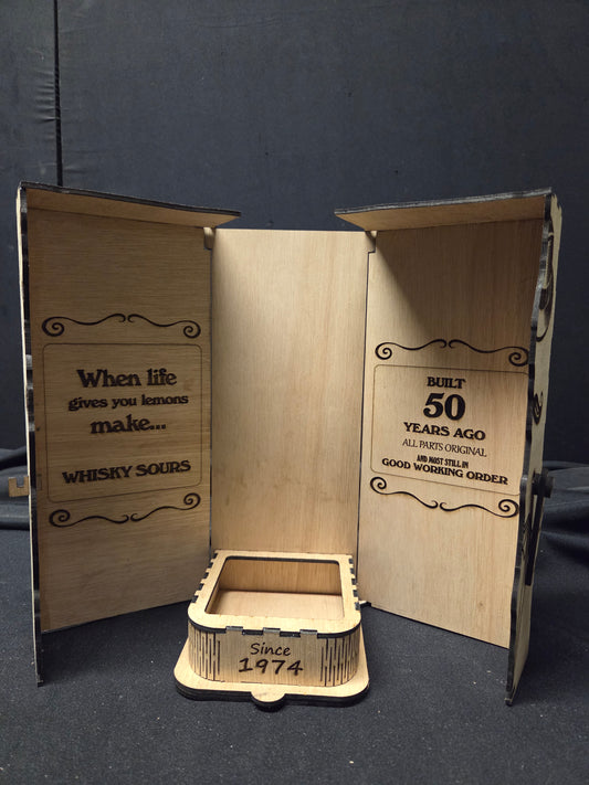 Gepersonaliseerde Jack Daniels Geschenkdoos met Tekst