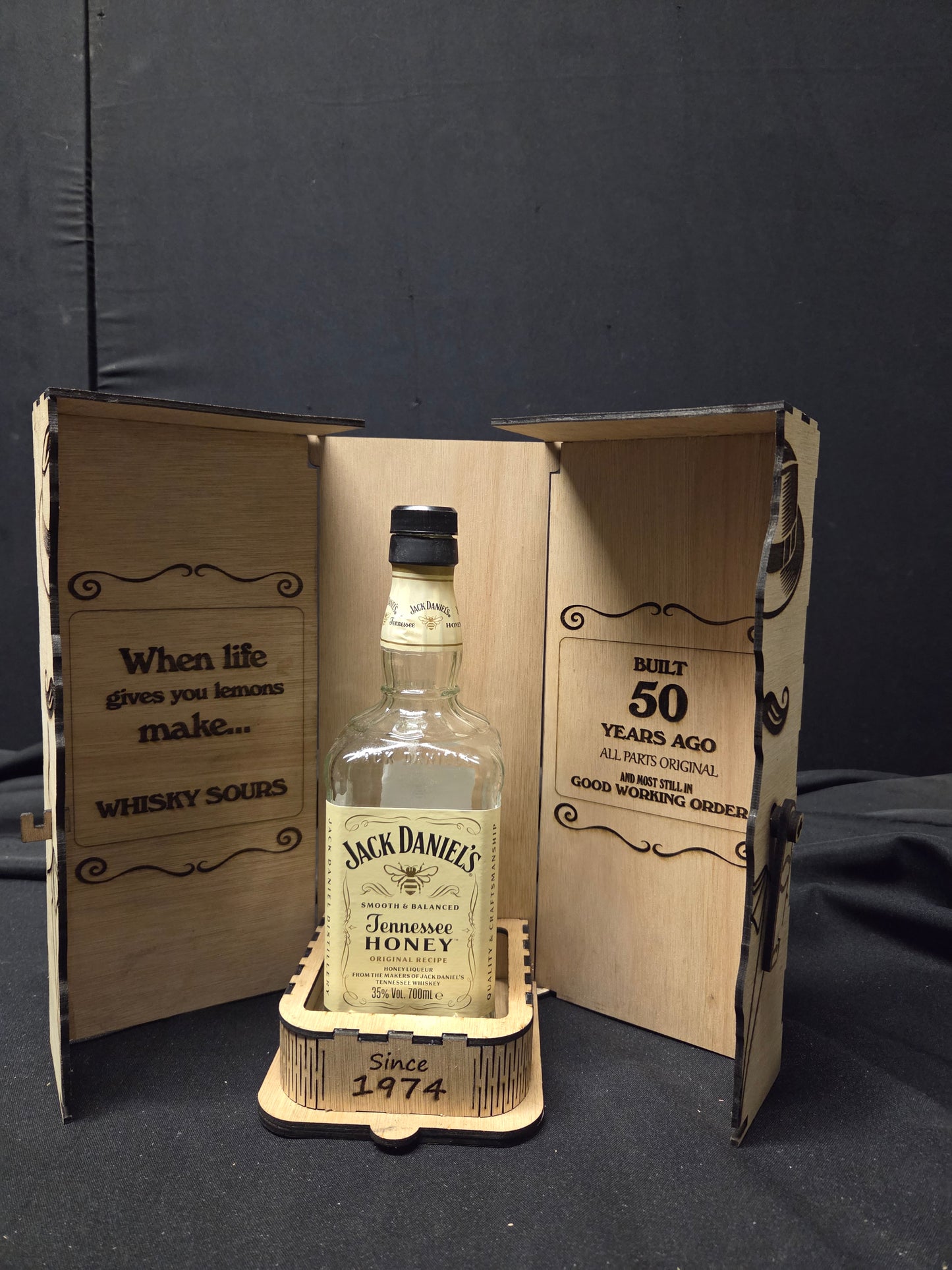 Gepersonaliseerde Jack Daniels Geschenkdoos met Tekst