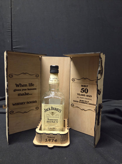 Gepersonaliseerde Jack Daniels Geschenkdoos met Tekst